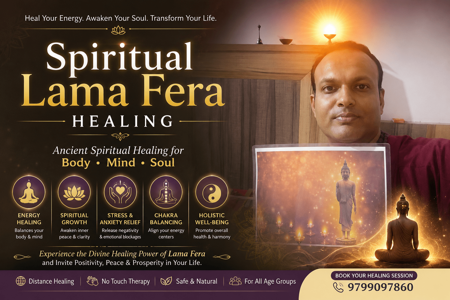 One Distance Lama Fera Healing Session