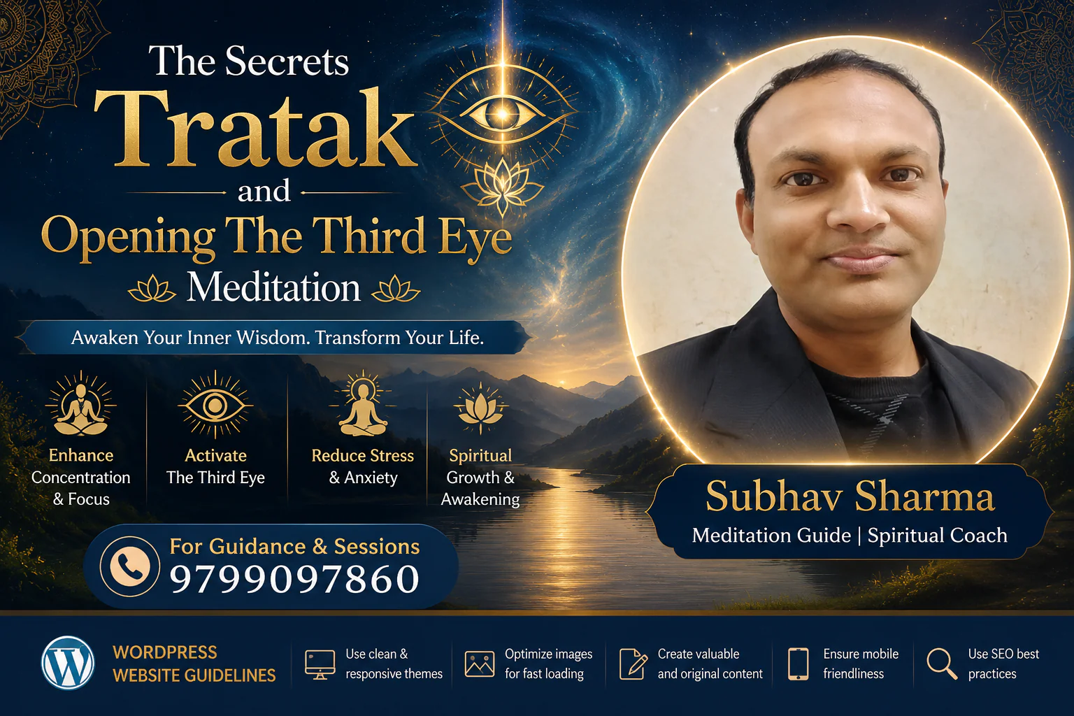 The Secrets Tratak and Opening The Third Eye Meditation