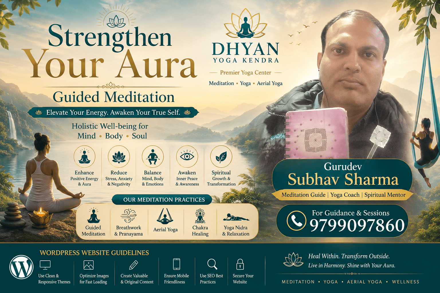 Strengthen Your Aura | Guided Meditation | Gurudev Subhav Sharma