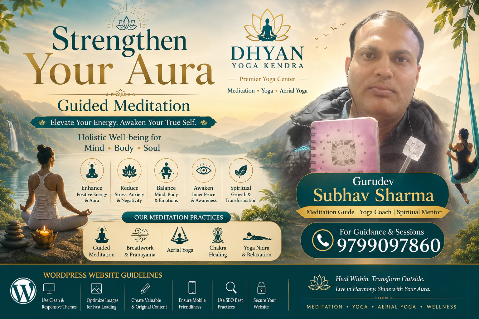 Strengthen Your Aura | Guided Meditation | Gurudev Subhav Sharma