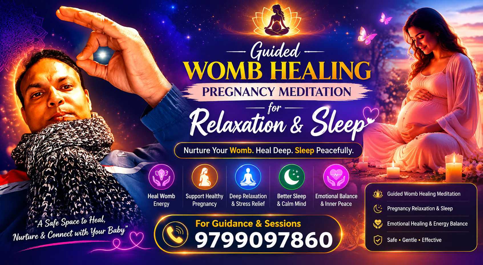 Womb healing and pregnancy meditation